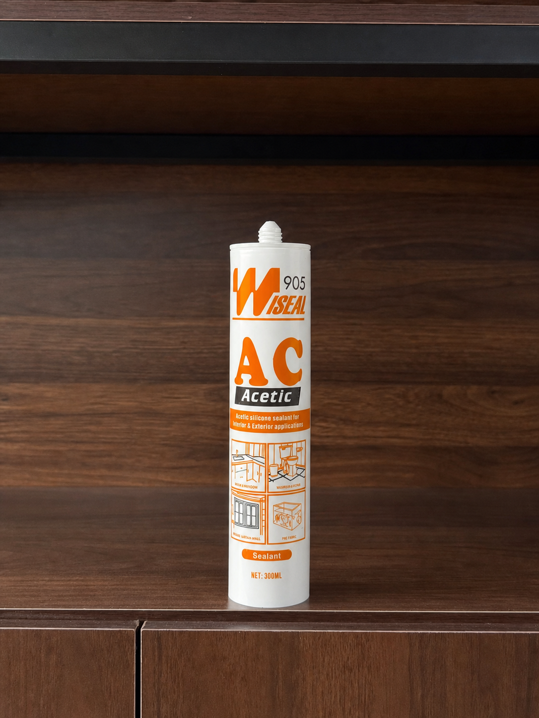 Wiseal 905 AC — Premium Acetic Silicone Sealant